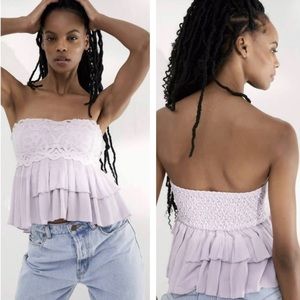 NWT free people intimately Adeline Corset cami size Medium
